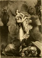 Picture 25 of 53 from The Byron gallery of highly finished engravings, illustrating Lord Byron's works. With selected beauties from his poems. Elucidated by historical and critical notices; together with a sketch of his life, containing important and unpublished matter (1849), leaf 131