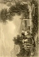 An illustration from The Byron gallery of highly finished engravings, illustrating Lord Byron's works. With selected beauties from his poems. Elucidated by historical and critical notices; together with a sketch of his life, containing important and unpublished matter (1849)