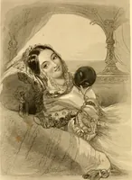 Picture 37 of 53 from The Byron gallery of highly finished engravings, illustrating Lord Byron's works. With selected beauties from his poems. Elucidated by historical and critical notices; together with a sketch of his life, containing important and unpublished matter (1849), leaf 177