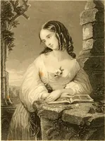 An illustration from The Byron gallery of highly finished engravings, illustrating Lord Byron's works. With selected beauties from his poems. Elucidated by historical and critical notices; together with a sketch of his life, containing important and unpublished matter (1849)