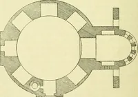 An illustration from Byzantine and Romanesque architecture (1920)