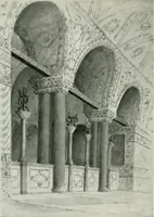 An illustration from Byzantine and Romanesque architecture (1920)