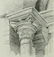 An illustration from Byzantine and Romanesque architecture (1920)