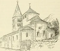 An illustration from Byzantine and Romanesque architecture (1913)