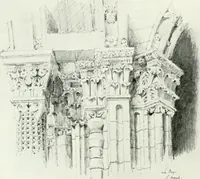 An illustration from Byzantine and Romanesque architecture (1913)