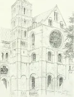 An illustration from Byzantine and Romanesque architecture (1913)