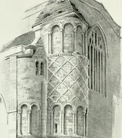 An illustration from Byzantine and Romanesque architecture (1913)