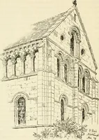 An illustration from Byzantine and Romanesque architecture (1913)