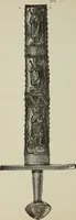 An illustration from Die byzantinischen Zellenschmelze der Sammlung Dr. Alex. von Swenigorodskoï und das darüber veröffentlichte Prachtwerk : archäologisch-kunstgeschichtliche Studie (1896)
