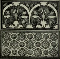 An illustration from Die byzantinischen Zellenschmelze der Sammlung Dr. Alex. von Swenigorodskoï und das darüber veröffentlichte Prachtwerk : archäologisch-kunstgeschichtliche Studie (1896)