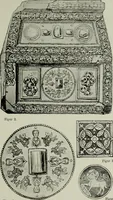 An illustration from Die byzantinischen Zellenschmelze der Sammlung Dr. Alex. von Swenigorodskoï und das darüber veröffentlichte Prachtwerk : archäologisch-kunstgeschichtliche Studie (1896)