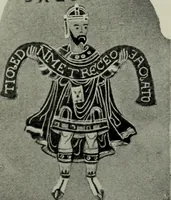 An illustration from Die byzantinischen Zellenschmelze der Sammlung Dr. Alex. von Swenigorodskoï und das darüber veröffentlichte Prachtwerk : archäologisch-kunstgeschichtliche Studie (1896)
