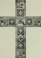 An illustration from Die byzantinischen Zellenschmelze der Sammlung Dr. Alex. von Swenigorodskoï und das darüber veröffentlichte Prachtwerk : archäologisch-kunstgeschichtliche Studie (1896)