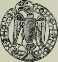 An illustration from Die byzantinischen Zellenschmelze der Sammlung Dr. Alex. von Swenigorodskoï und das darüber veröffentlichte Prachtwerk : archäologisch-kunstgeschichtliche Studie (1896)