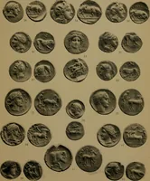 An illustration from Catalogue of the valuable collection of Greek civic & regal coins in gold, elctrum, silver and bronze, including a few pieces of Judaea, Bactria, & the Ptolemaic dynasty of Egypt, the property of Cumberland Clark ... and another property of Greek and Roman gold coins ... which will be sold by auction by Messrs (1914)
