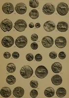An illustration from Catalogue of the valuable collection of Greek civic & regal coins in gold, elctrum, silver and bronze, including a few pieces of Judaea, Bactria, & the Ptolemaic dynasty of Egypt, the property of Cumberland Clark ... and another property of Greek and Roman gold coins ... which will be sold by auction by Messrs (1914)