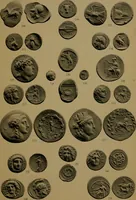An illustration from Catalogue of the valuable collection of Greek civic & regal coins in gold, elctrum, silver and bronze, including a few pieces of Judaea, Bactria, & the Ptolemaic dynasty of Egypt, the property of Cumberland Clark ... and another property of Greek and Roman gold coins ... which will be sold by auction by Messrs (1914)
