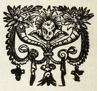 An illustration from Cabinet des singularitez dárchitecture, peinture, sculpture, et graveure : ou, Introduction a la connoissance des plus beaux arts, figurés sous les tableaux, les statuës, & les estampes (1699)