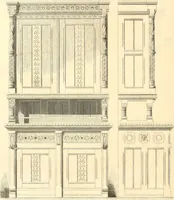 An illustration from The Cabinet maker's album; (1871)