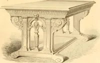 An illustration from The Cabinet maker's album; (1871)