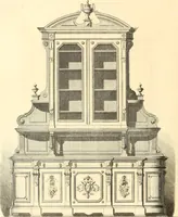 An illustration from The Cabinet maker's album; (1871)