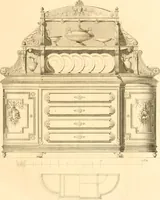 Picture 202 of 342 from The Cabinet maker's album; (1871), leaf 148