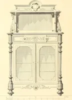 An illustration from The Cabinet maker's album; (1871)