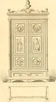 Picture 288 of 342 from The Cabinet maker's album; (1871), leaf 212