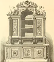 An illustration from The Cabinet maker's album; (1871)