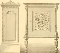 An illustration from The Cabinet maker's album; (1871)