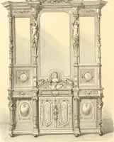 An illustration from The Cabinet maker's album; (1871)
