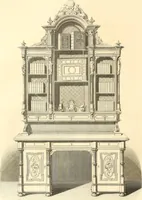 Picture 106 of 342 from The Cabinet maker's album; (1871), leaf 77