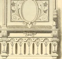 An illustration from The Cabinet maker's album; (1871)