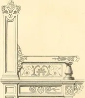 An illustration from The Cabinet maker's album; (1871)