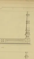 An illustration from The Cabinet-Maker's Assistant, a series of original designs for modern furniture, with descriptions and details of construction, preceded by practical observations on the materials and manufacture of cabinet-work, and instructions in drawing adapted to the trade (1853)
