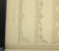 An illustration from The Cabinet-Maker's Assistant, a series of original designs for modern furniture, with descriptions and details of construction, preceded by practical observations on the materials and manufacture of cabinet-work, and instructions in drawing adapted to the trade (1853)