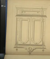 An illustration from The Cabinet-Maker's Assistant, a series of original designs for modern furniture, with descriptions and details of construction, preceded by practical observations on the materials and manufacture of cabinet-work, and instructions in drawing adapted to the trade (1853)