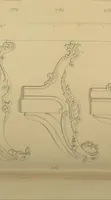 An illustration from The Cabinet-Maker's Assistant, a series of original designs for modern furniture, with descriptions and details of construction, preceded by practical observations on the materials and manufacture of cabinet-work, and instructions in drawing adapted to the trade (1853)
