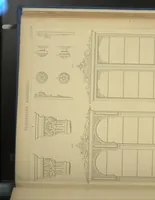 An illustration from The Cabinet-Maker's Assistant, a series of original designs for modern furniture, with descriptions and details of construction, preceded by practical observations on the materials and manufacture of cabinet-work, and instructions in drawing adapted to the trade (1853)