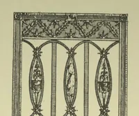 An illustration from The cabinet maker and upholsterer's guide; or, Repository of designs for every article of household furniture .. (1897)