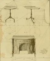 An illustration from The cabinet-maker and upholsterer's drawing-book : in four parts (1802)