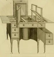 An illustration from The cabinet-maker and upholsterer's drawing-book : in four parts (1802)