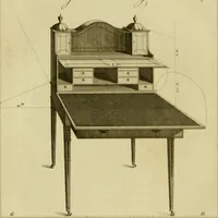 An illustration from The cabinet-maker and upholsterer's drawing-book : in four parts (1802)