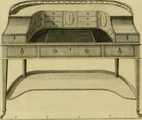 An illustration from The cabinet-maker and upholsterer's drawing-book : in four parts (1802)