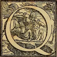 An illustration from Omnivm Caesarvm verissimae imagines ex antiqvis nvmismatis desvmptae : addita per brevi cvivsque vitae descriptiones ac diligenti eorvm, qvae reperiri potvervnt nvmismatvm, aversae partis delineatione. Libri primi (1554)