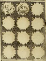 An illustration from Omnivm Caesarvm verissimae imagines ex antiqvis nvmismatis desvmptae : addita per brevi cvivsque vitae descriptiones ac diligenti eorvm, qvae reperiri potvervnt nvmismatvm, aversae partis delineatione. Libri primi (1554)