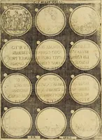 An illustration from Omnivm Caesarvm verissimae imagines ex antiqvis nvmismatis desvmptae : addita per brevi cvivsque vitae descriptiones ac diligenti eorvm, qvae reperiri potvervnt nvmismatvm, aversae partis delineatione. Libri primi (1554)