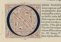 Picture 7 of 18 from Caii Plynii secundi naturalis historiae liber I, leaf 296