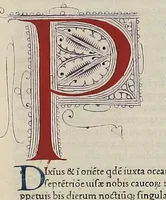 An illustration from Caii Plynii secundi naturalis historiae liber I