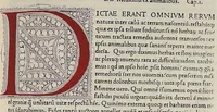 An illustration from Caii Plynii secundi naturalis historiae liber I